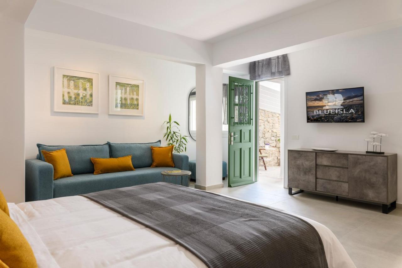 Blueisla Grey Studio Town Mykonos Mykonos Town Exteriör bild